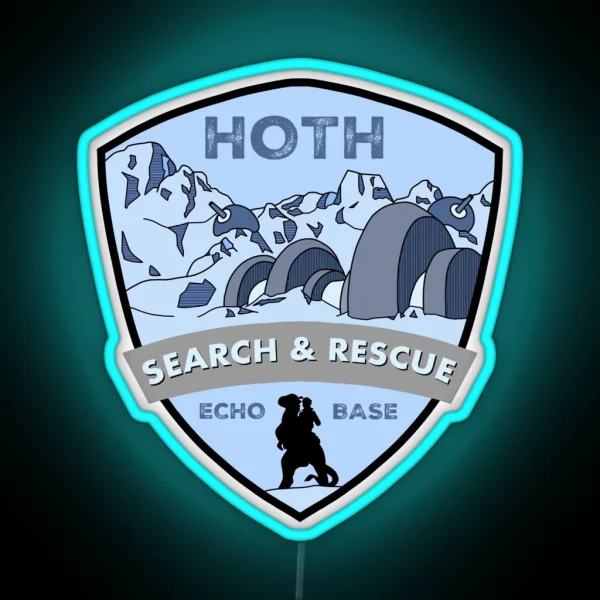 Search And Rescue RGB Neon Sign