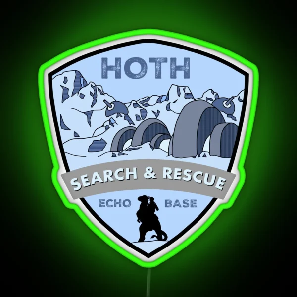 Search And Rescue RGB Neon Sign