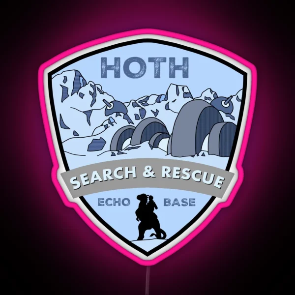 Search And Rescue RGB Neon Sign