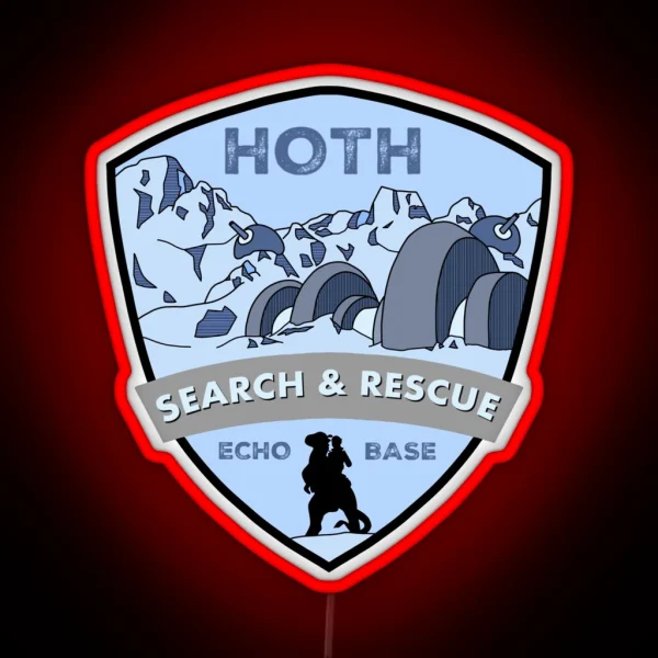 Search And Rescue RGB Neon Sign