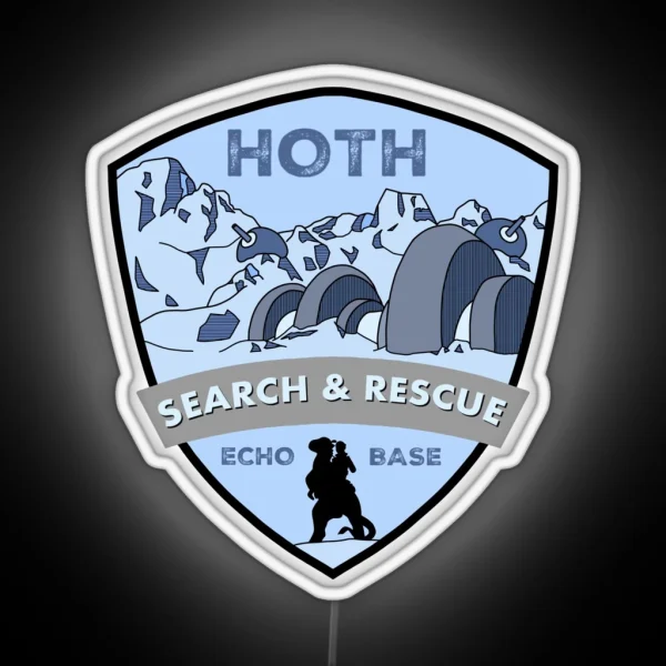 Search And Rescue RGB Neon Sign