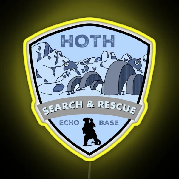 Search And Rescue RGB Neon Sign