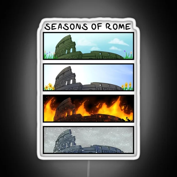 Seasons Of Rome RGB Neon Sign