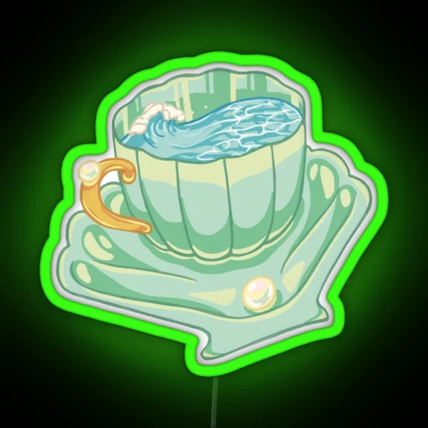 Seastorm In A Cup RGB Neon Sign