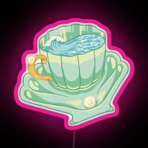 Seastorm In A Cup RGB Neon Sign