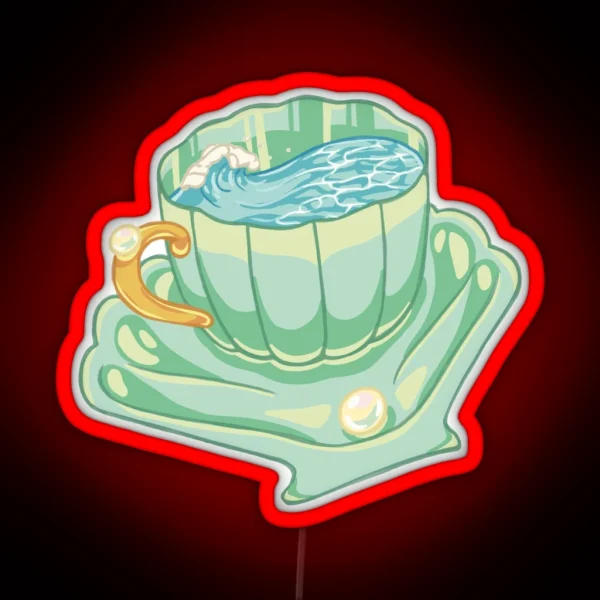 Seastorm In A Cup RGB Neon Sign
