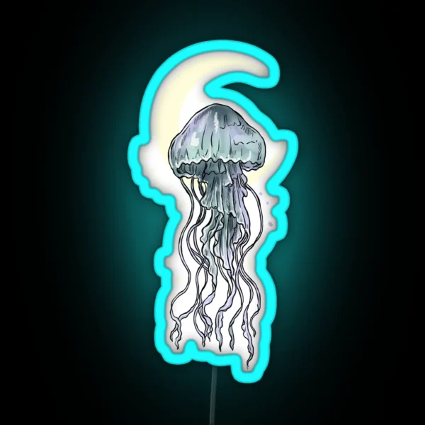 Seawitch Led Jellyfish RGB Neon Sign