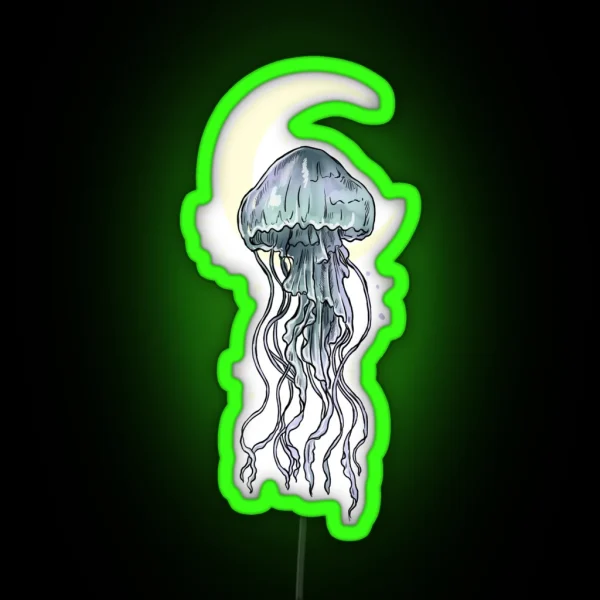 Seawitch Led Jellyfish RGB Neon Sign