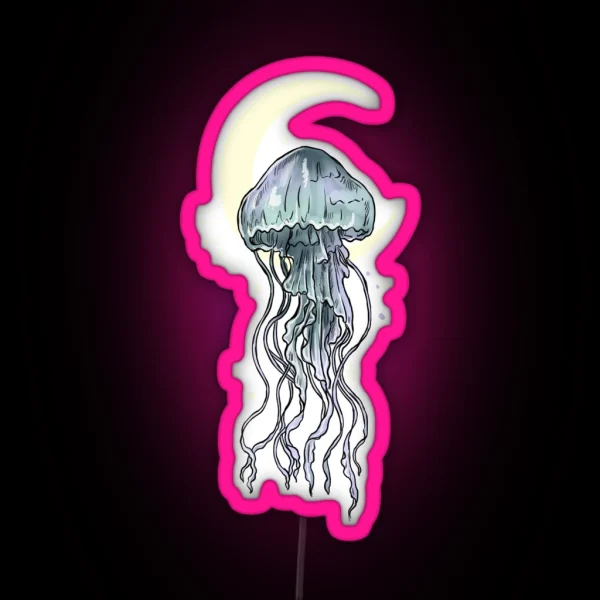 Seawitch Led Jellyfish RGB Neon Sign