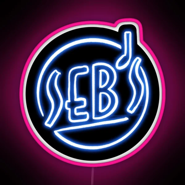Seb S From La La Land Black RGB Neon Sign