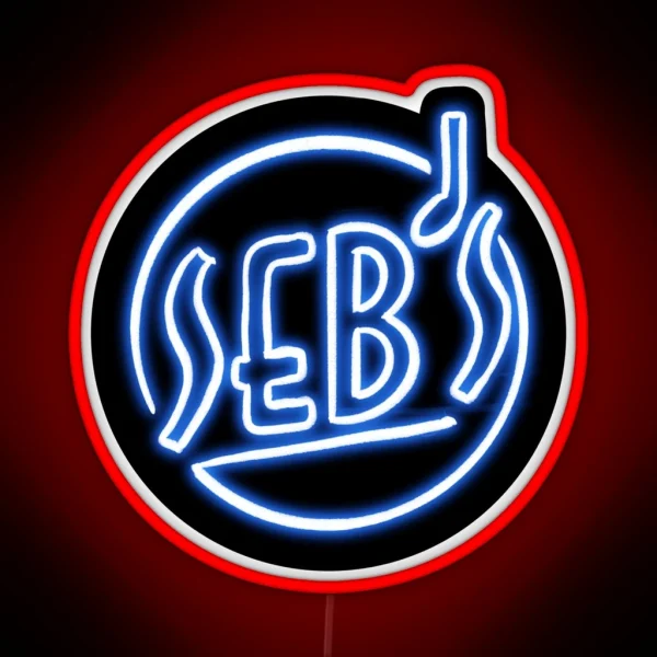 Seb S From La La Land Black RGB Neon Sign