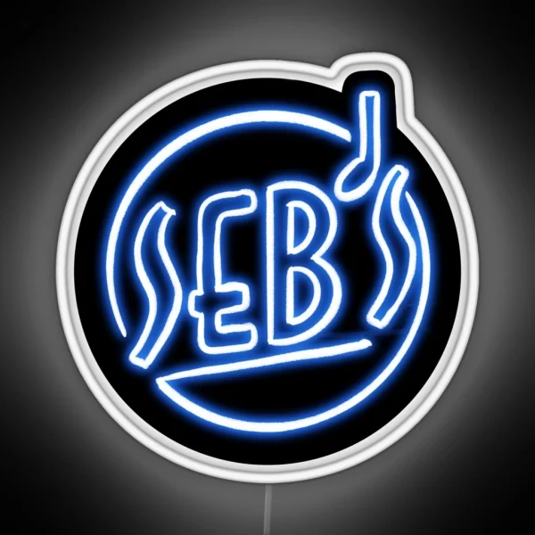 Seb S From La La Land Black RGB Neon Sign