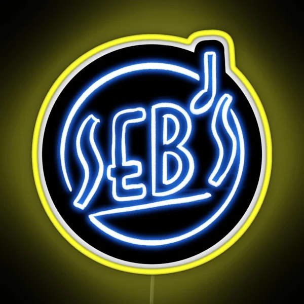 Seb S From La La Land Black RGB Neon Sign