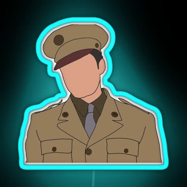 Sebastian Stan RGB Neon Sign