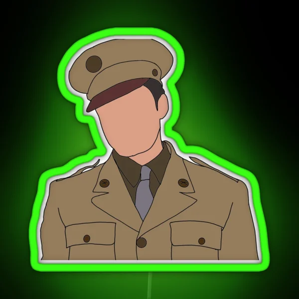 Sebastian Stan RGB Neon Sign