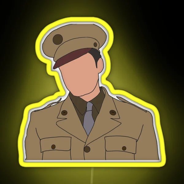 Sebastian Stan RGB Neon Sign