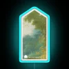Unique Secluded Garden Neon Sign with Customizable Color Options Available Online