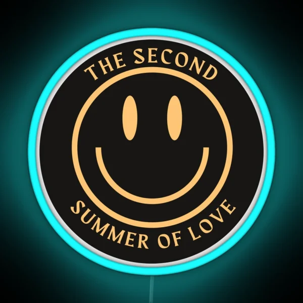Second Summer Of Love RGB Neon Sign