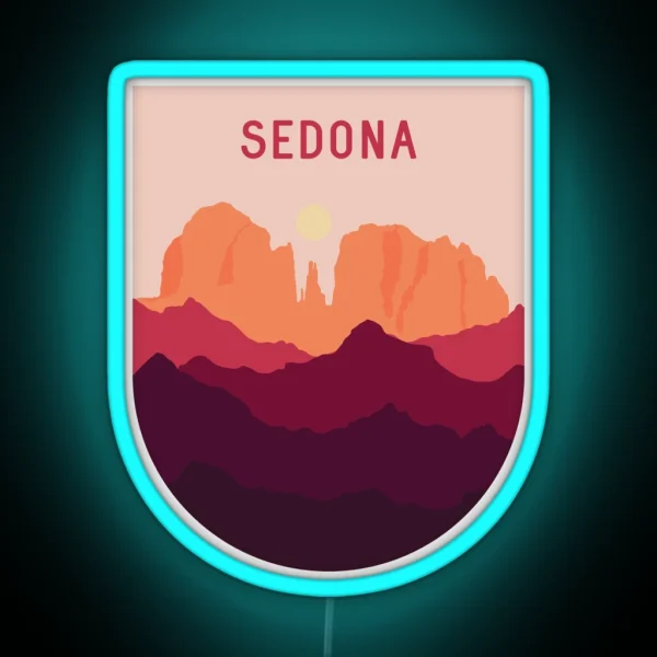 Sedona Arizona RGB Neon Sign