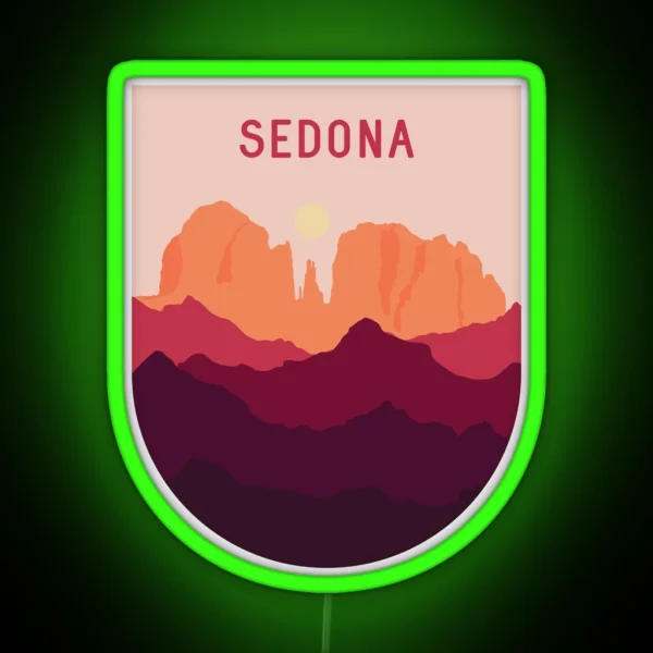 Sedona Arizona RGB Neon Sign