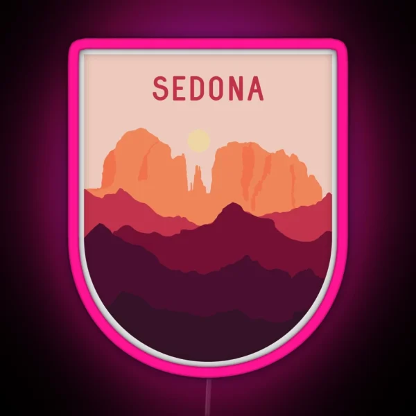 Sedona Arizona RGB Neon Sign