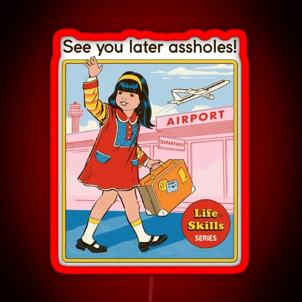 See You Later RGB Neon Sign