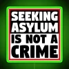RGB Neon Sign Art Promoting Social Justice Awareness and Solidarity