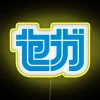 Vibrant Sega Katakana Japanese style LED neon light signage decoration