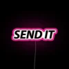 RGB Neon Sign with Vibrant Color Change Effect Technology