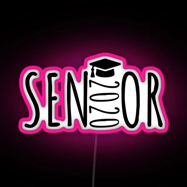 Senior 2020 Graduation Led RGB Neon Sign