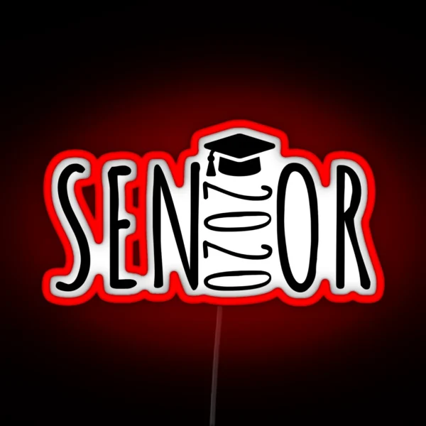 Senior 2020 Graduation Led RGB Neon Sign