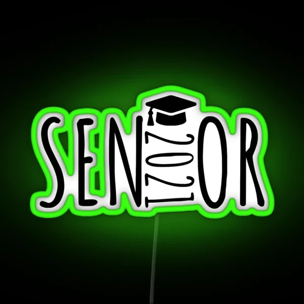 Senior 2021 Graduation Led RGB Neon Sign