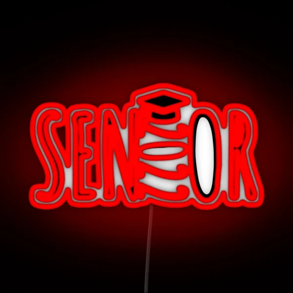 Senior 2022 Graduation Led RGB Neon Sign