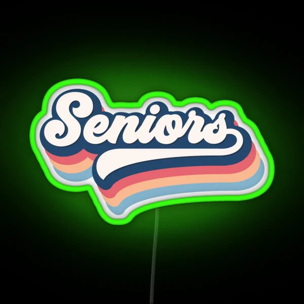 Senior 2023 RGB Neon Sign