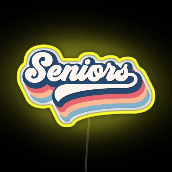 Senior 2023 RGB Neon Sign