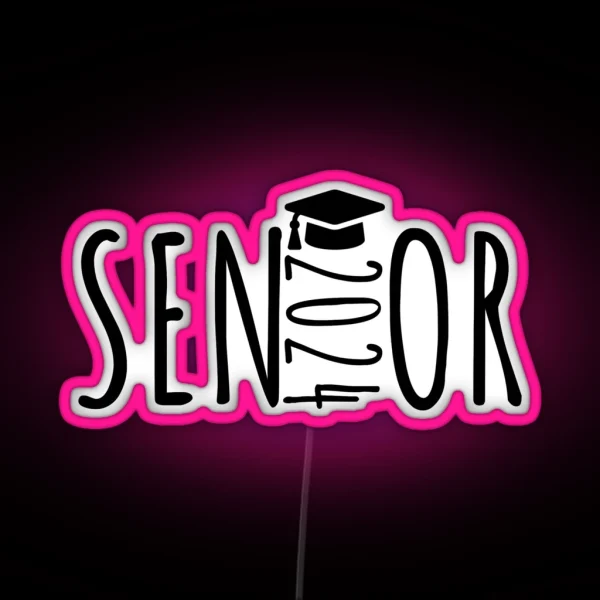 Senior 2024 RGB Neon Sign