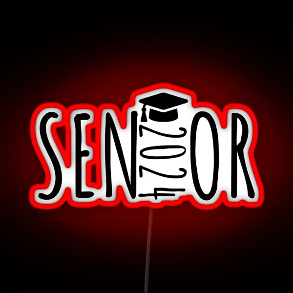 Senior 2024 RGB Neon Sign