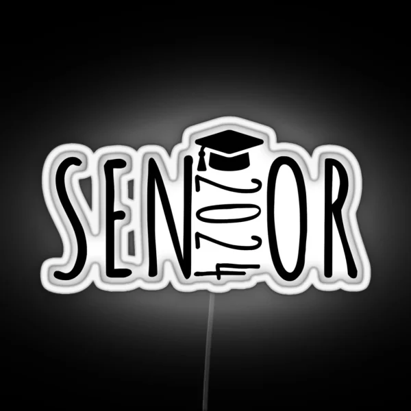 Senior 2024 RGB Neon Sign