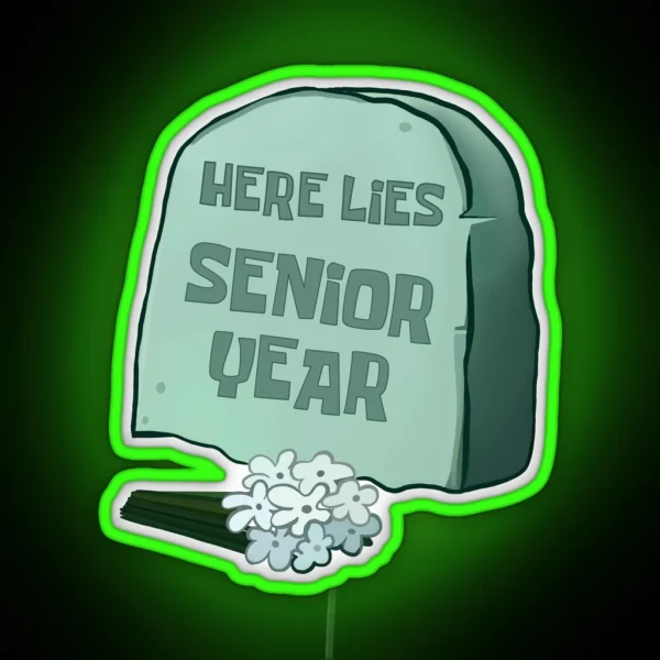 Senior Year RGB Neon Sign