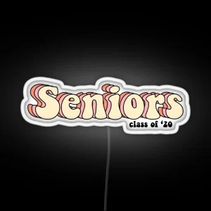 Seniors 2020 RGB Neon Sign