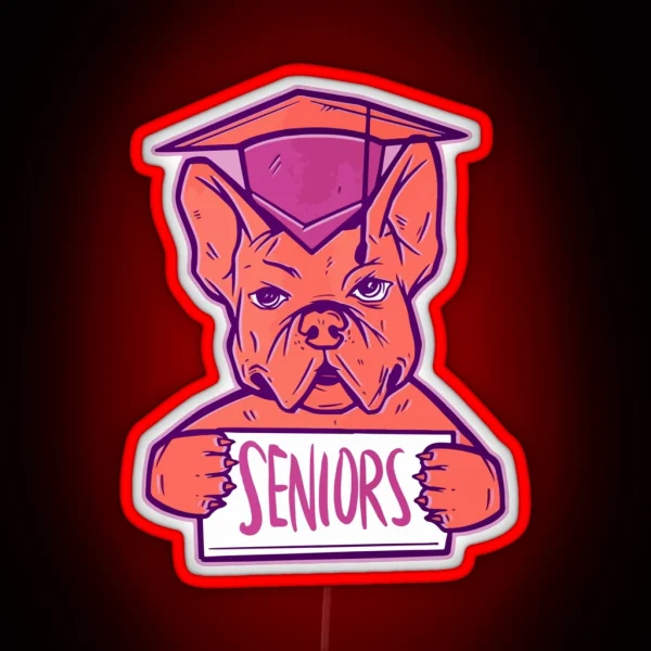 Seniors 2022 RGB Neon Sign