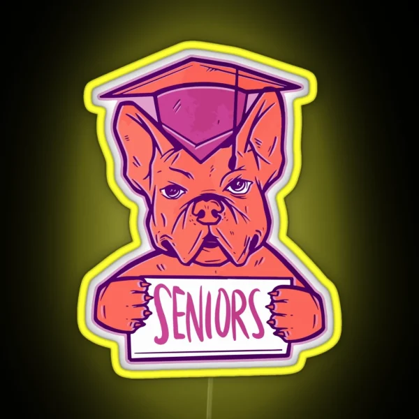 Seniors 2022 RGB Neon Sign