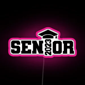 Seniors 2023 Graduation RGB Neon Sign