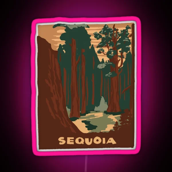 Sequoia RGB Neon Sign