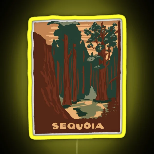 Sequoia RGB Neon Sign