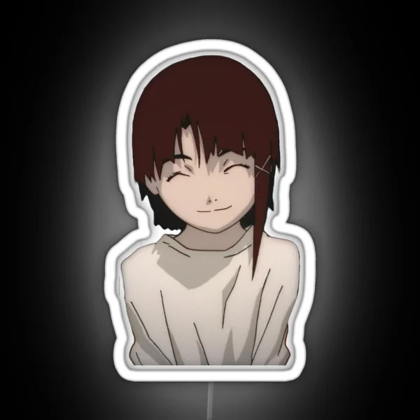 Serial Experiments Lain Decal Led RGB Neon Sign