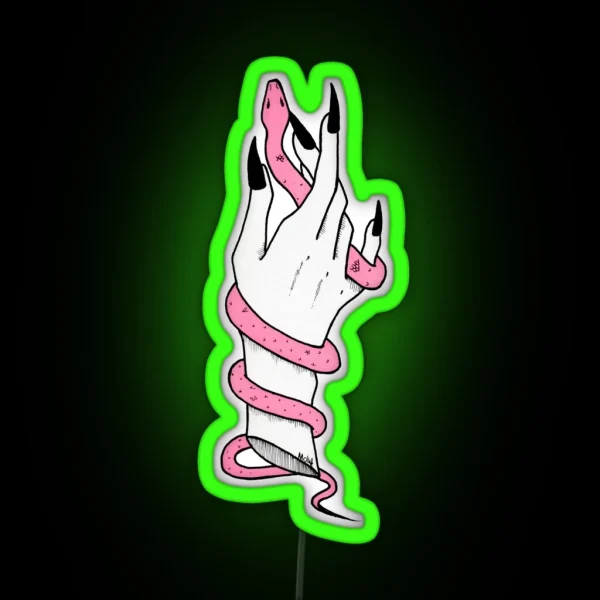 Serpent RGB Neon Sign
