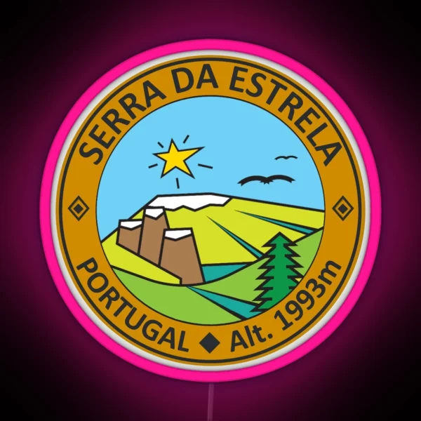 Serra Da Estrela Portugal RGB Neon Sign