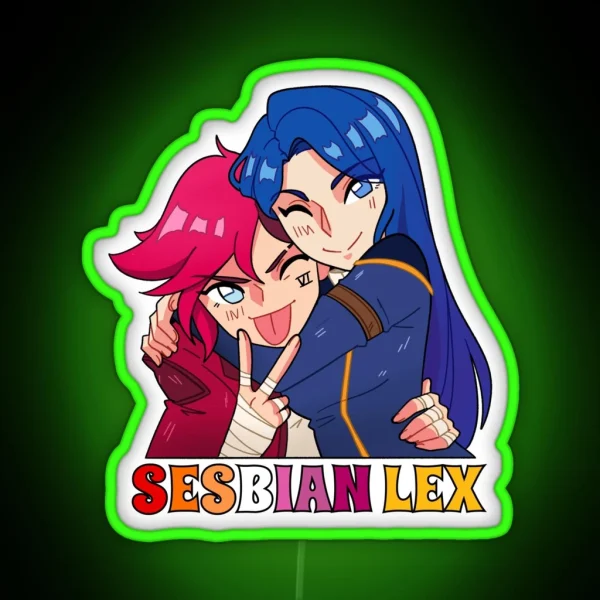 Sesbian Lex RGB Neon Sign