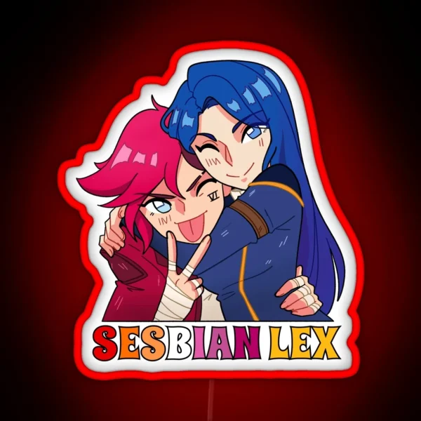 Sesbian Lex RGB Neon Sign